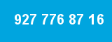 927 776 87 16 927 776 87 16